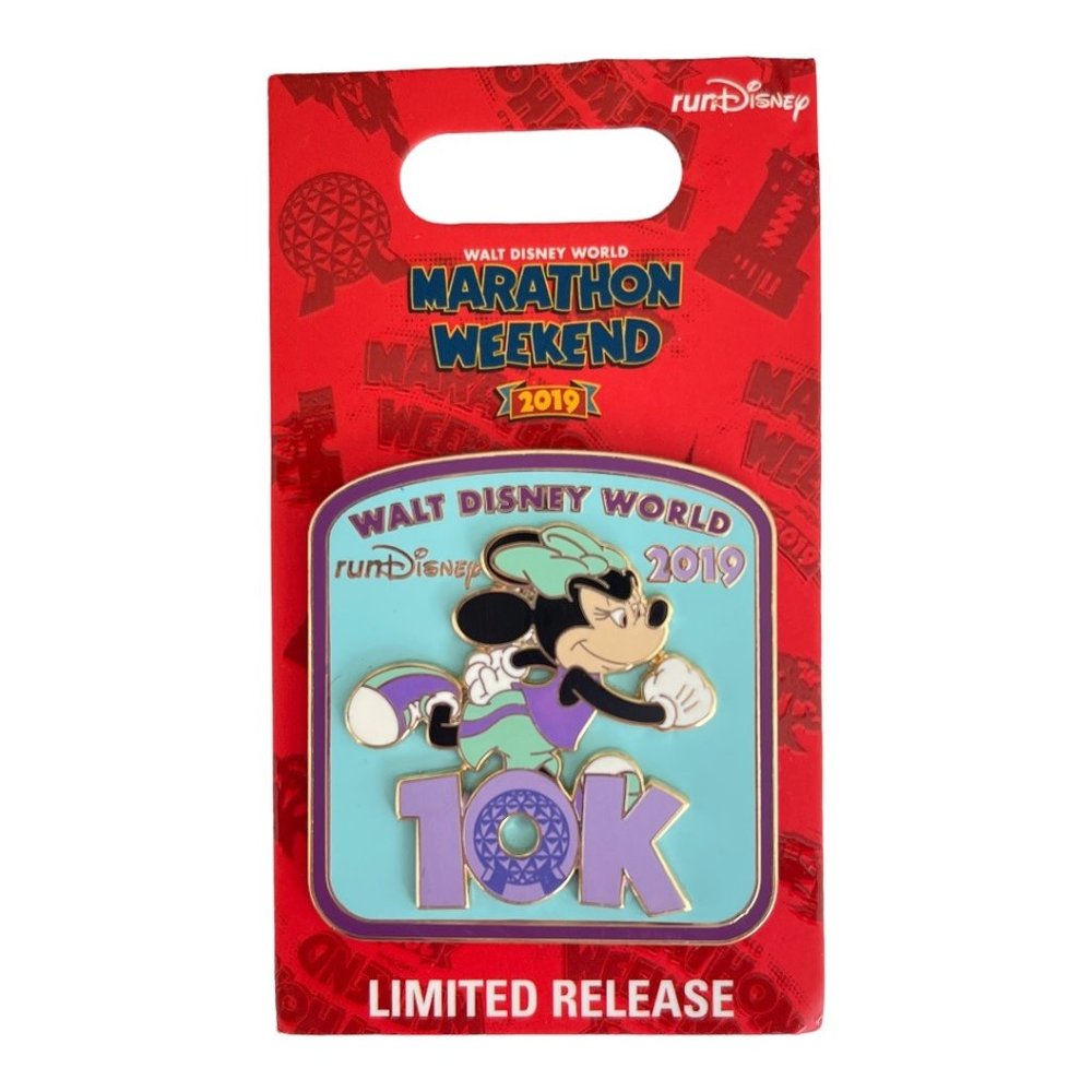 Walt Disney World Marathon 2019 Minnie Mouse 10K Pin